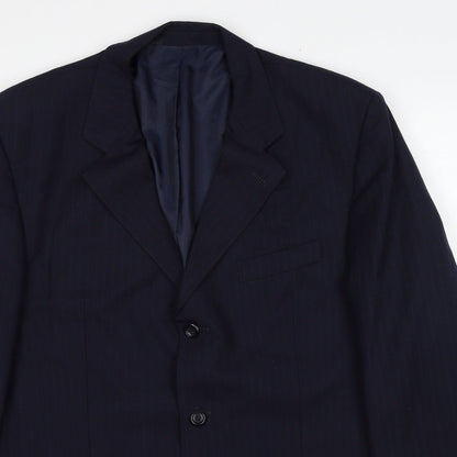 Mens UK Size 44 Sovrano Regular Blue Suit Jacket
