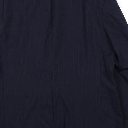 Mens UK Size 44 Sovrano Regular Blue Suit Jacket