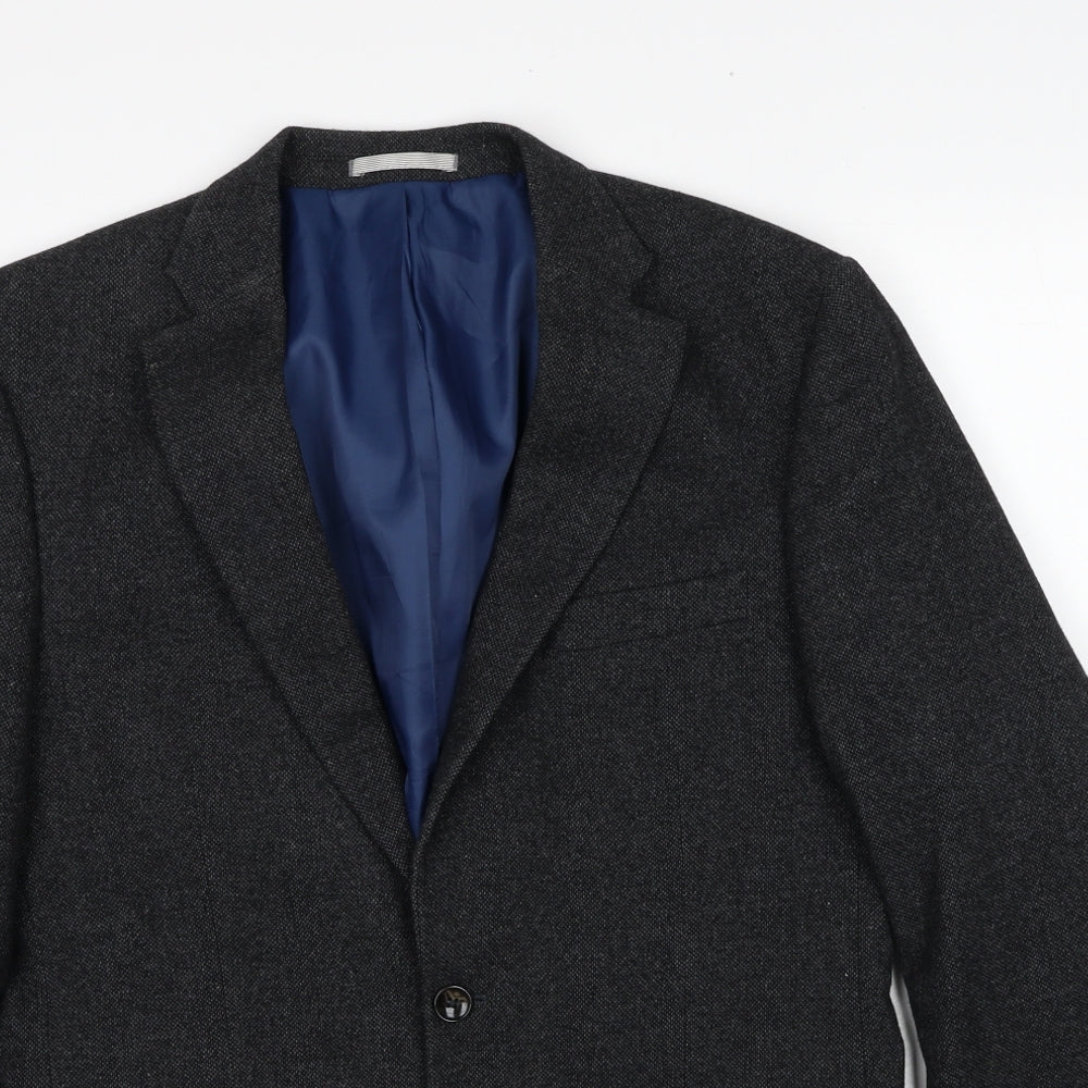 Mens UK Size 40 Marks and Spencer Regular Grey Suit Jacket
