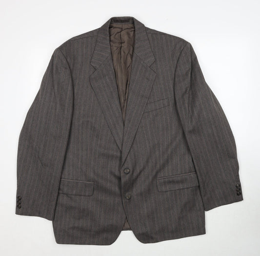 Mens UK Size 44 Marks and Spencer Regular Brown Suit Jacket