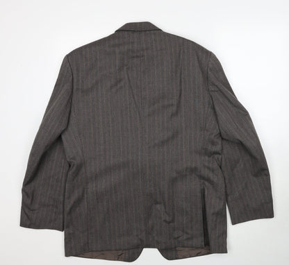 Mens UK Size 44 Marks and Spencer Regular Brown Suit Jacket