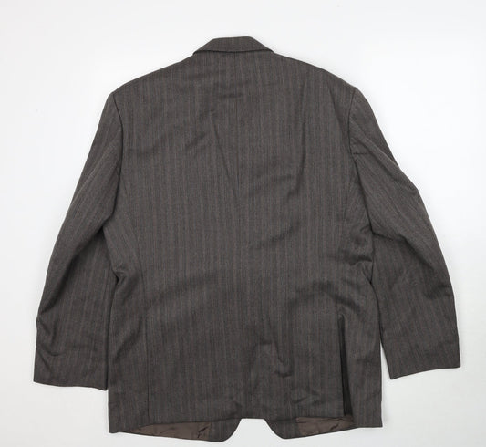 Mens UK Size 44 Marks and Spencer Regular Brown Suit Jacket