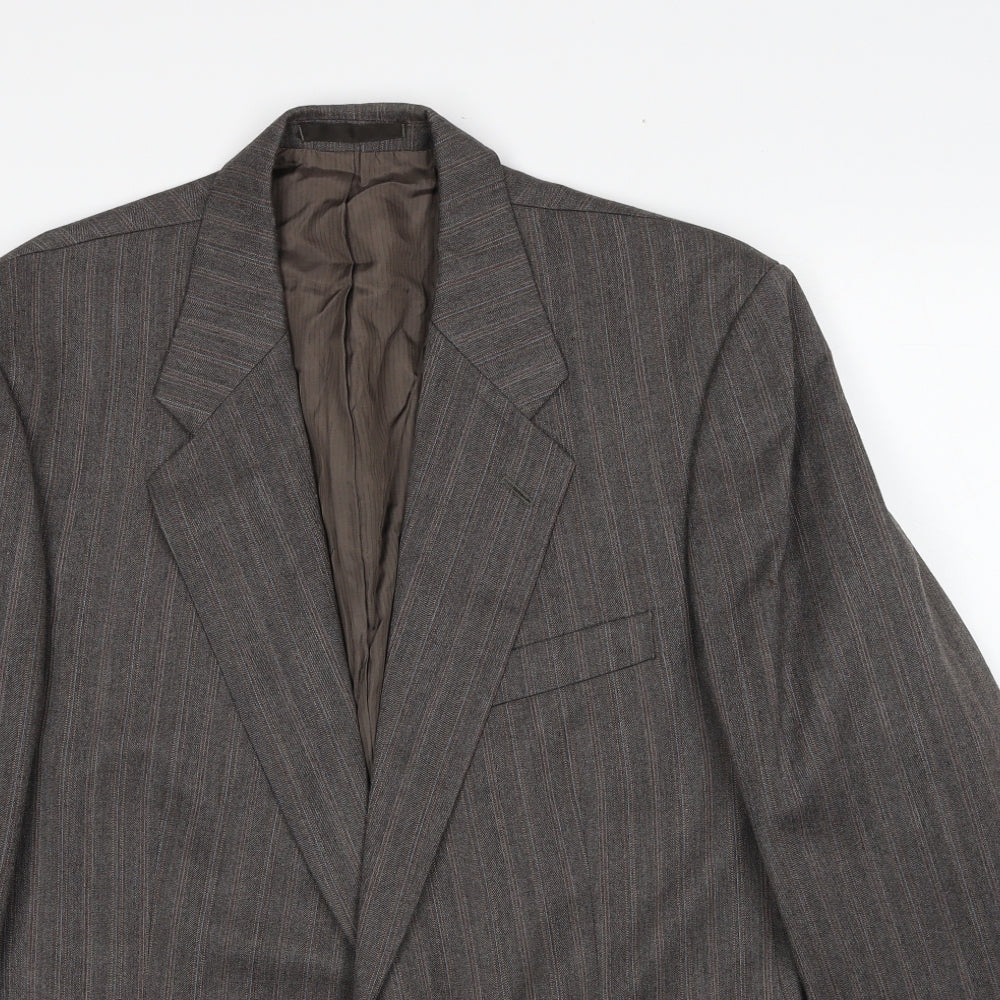 Mens UK Size 44 Marks and Spencer Regular Brown Suit Jacket