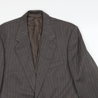 Mens UK Size 44 Marks and Spencer Regular Brown Suit Jacket