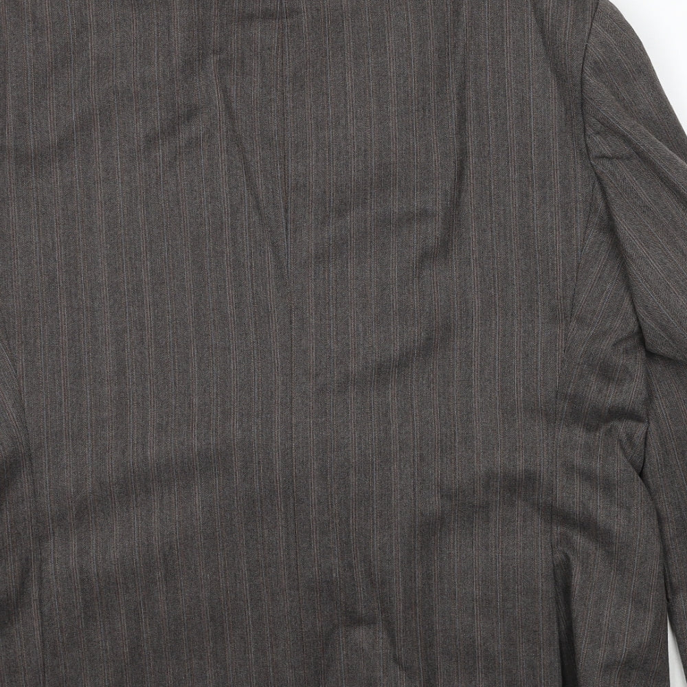 Mens UK Size 44 Marks and Spencer Regular Brown Suit Jacket