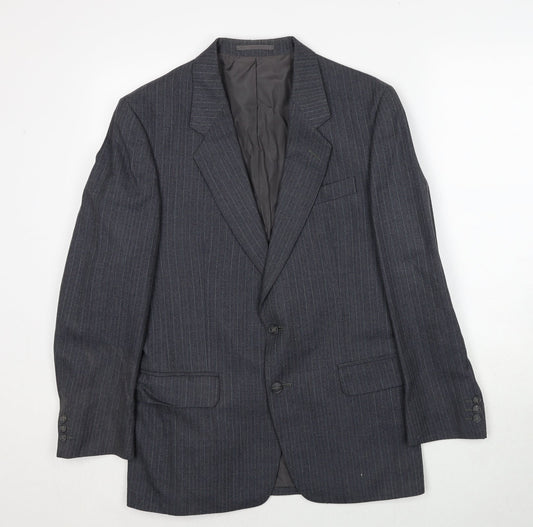 Mens UK Size 38 Hepworths Regular Grey Suit Jacket
