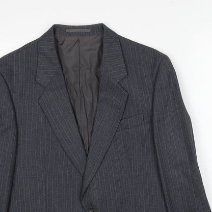 Mens UK Size 38 Hepworths Regular Grey Suit Jacket