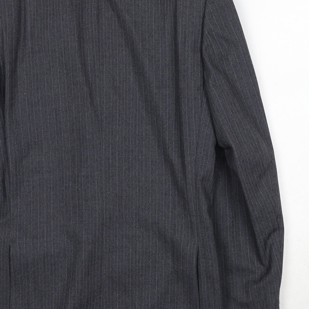 Mens UK Size 38 Hepworths Regular Grey Suit Jacket
