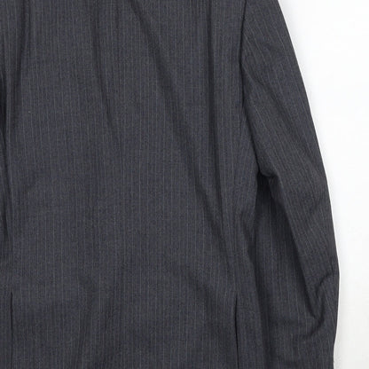 Mens UK Size 38 Hepworths Regular Grey Suit Jacket