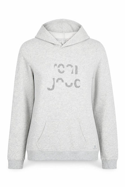 Decathlon Womens Grey Cotton Pullover Hoodie Size M Pullover