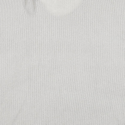 Mitcha Launge Womens Grey Scoop Neck Acrylic Pullover Jumper Size L