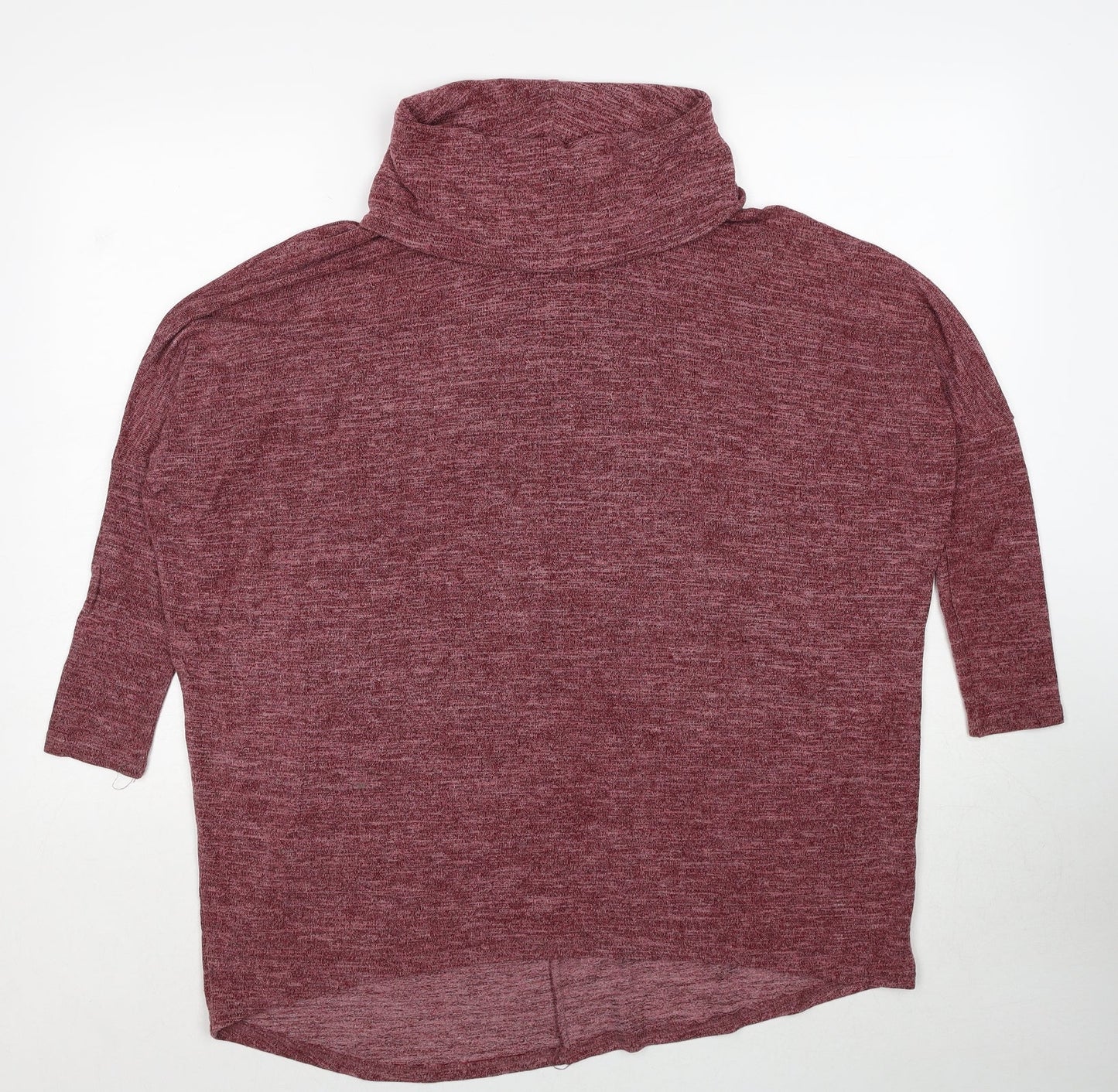 Womens UK Size S QED London Red Pullover Jumper