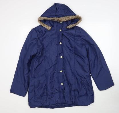 Womens UK Size M Anne de Lancey Blue Jacket