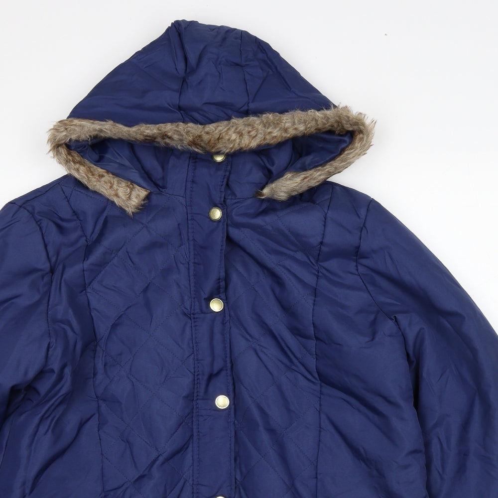 Womens UK Size M Anne de Lancey Blue Jacket
