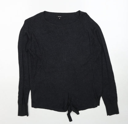 Womens UK Size 8 OPUS Grey Pullover Jumper