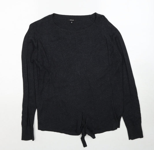 Womens UK Size 8 OPUS Grey Pullover Jumper