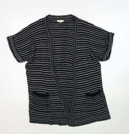 Womens UK Size S Silence + Noise Black Cardigan Jumper