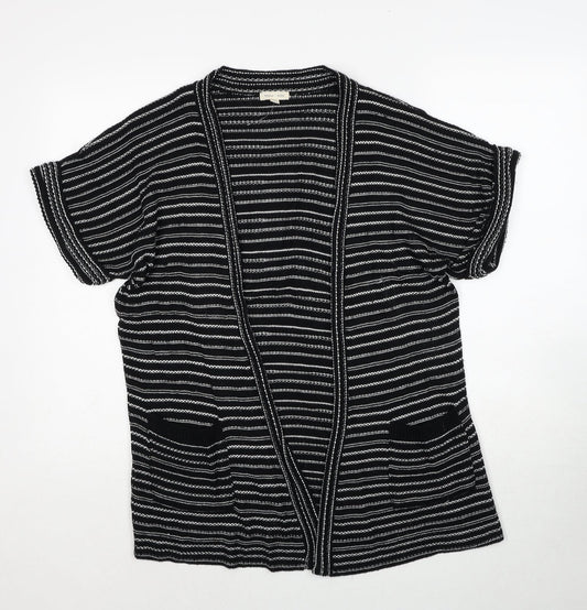 Womens UK Size S Silence + Noise Black Cardigan Jumper