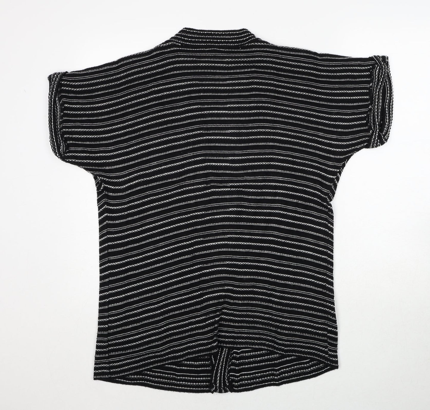 Womens UK Size S Silence + Noise Black Cardigan Jumper
