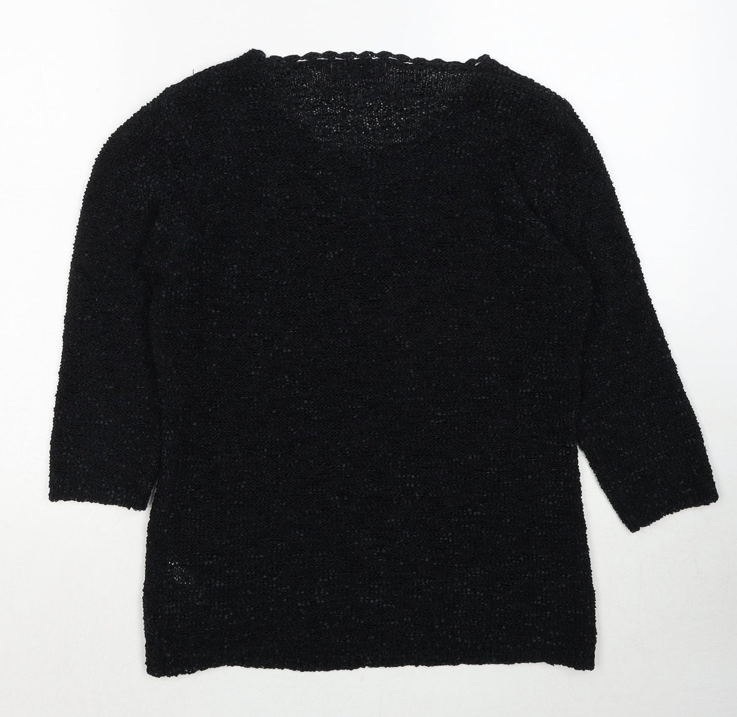 Womens UK Size M Bonmarché Black Pullover Jumper