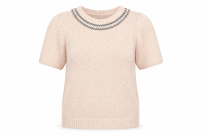 Dorothy Perkins Womens Pink Round Neck Acrylic Pullover Jumper Size 10