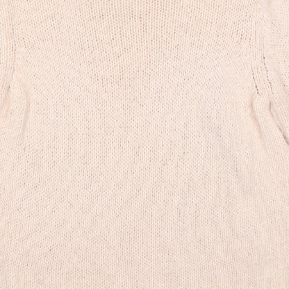 Dorothy Perkins Womens Pink Round Neck Acrylic Pullover Jumper Size 10