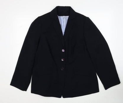 Womens UK Size 16 essence Regular Black Blazer