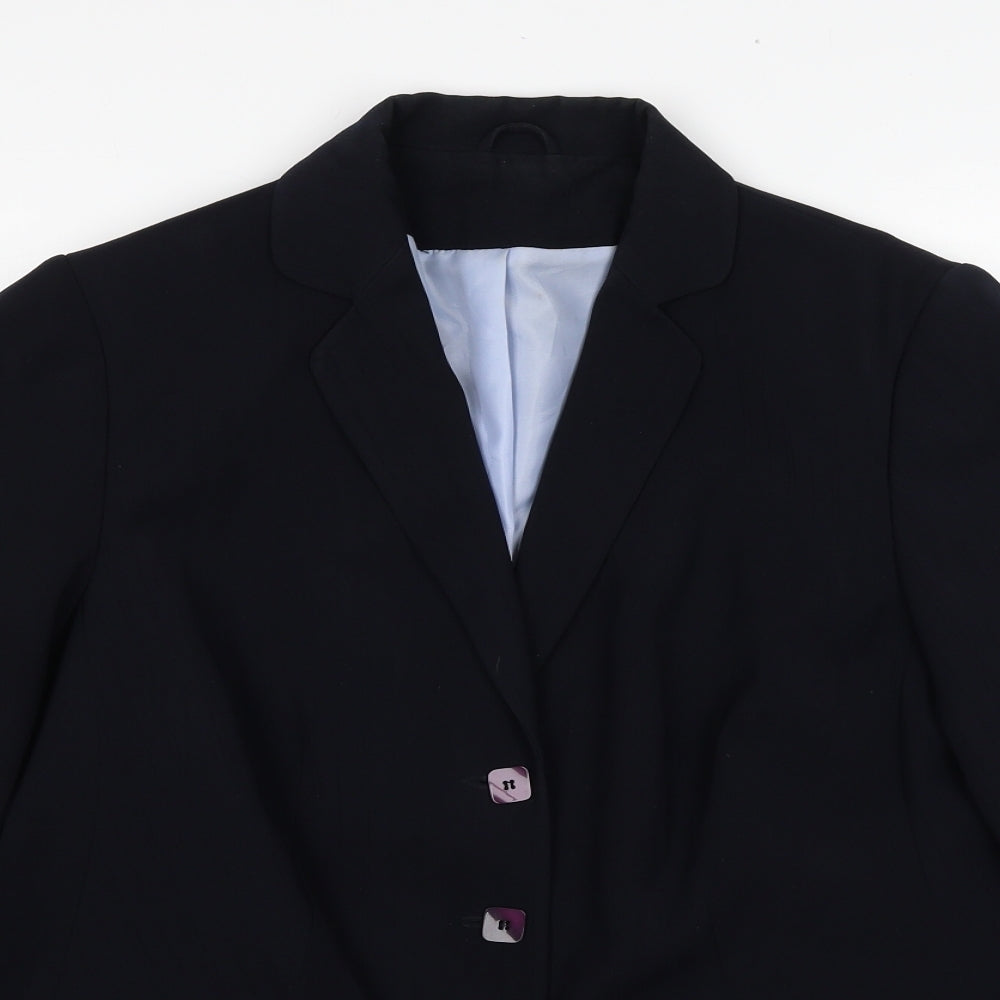 Womens UK Size 16 essence Regular Black Blazer