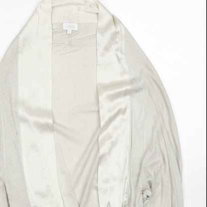 Womens UK Size L Untold Beige Shrug Jumper