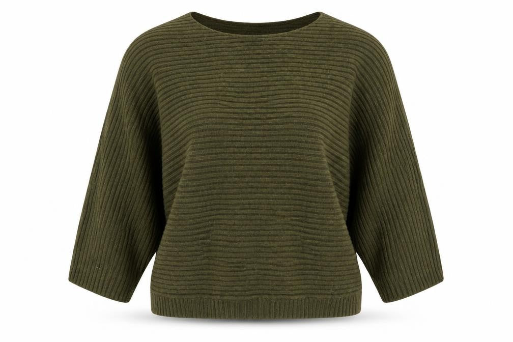 Womens UK Size L New Look Green Pullover Jumper