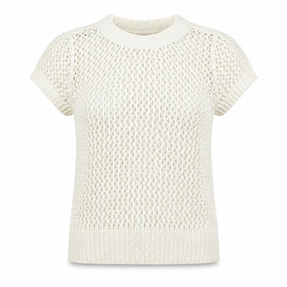 Womens UK Size 10 H&M White Pullover Jumper