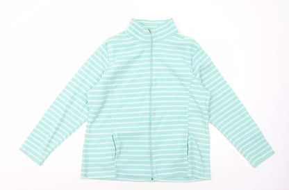 Womens UK Size L Anne De Lancay Green Jacket
