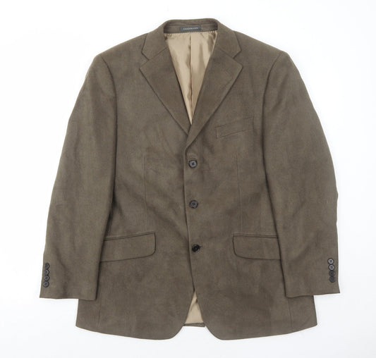Mens UK Size 40 Greenwoods Regular Brown Suit Jacket