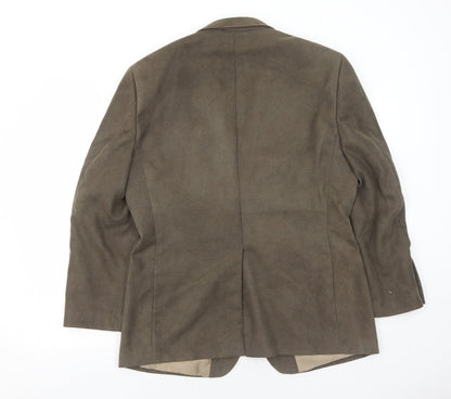 Mens UK Size 40 Greenwoods Regular Brown Suit Jacket