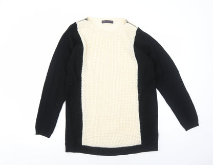 Womens UK Size 12 Marks and Spencer Black Pullover Jumper