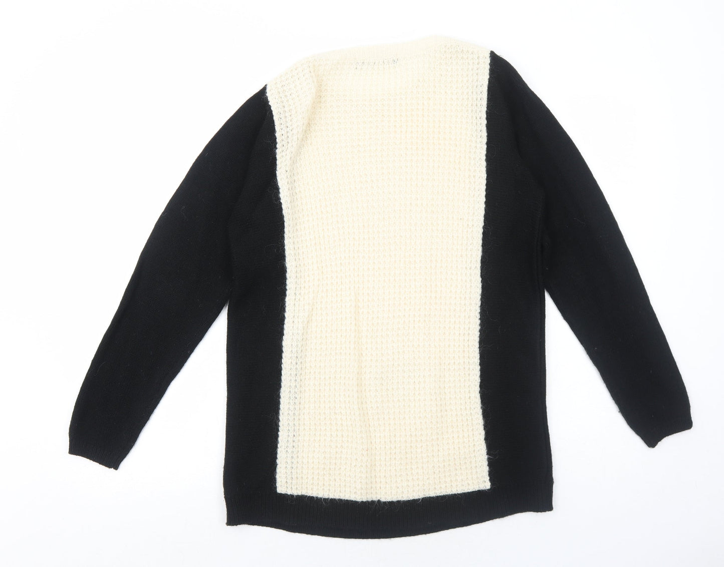 Womens UK Size 12 Marks and Spencer Black Pullover Jumper