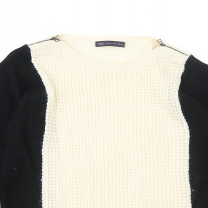 Womens UK Size 12 Marks and Spencer Black Pullover Jumper