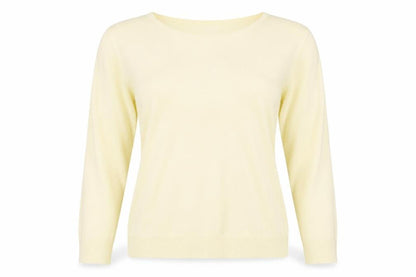 Womens UK Size 8 Marks and Spencer Yellow Pullover Jumper