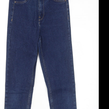 Womens UK Size 6 H&M Regular Fit Skinny Blue Jeans