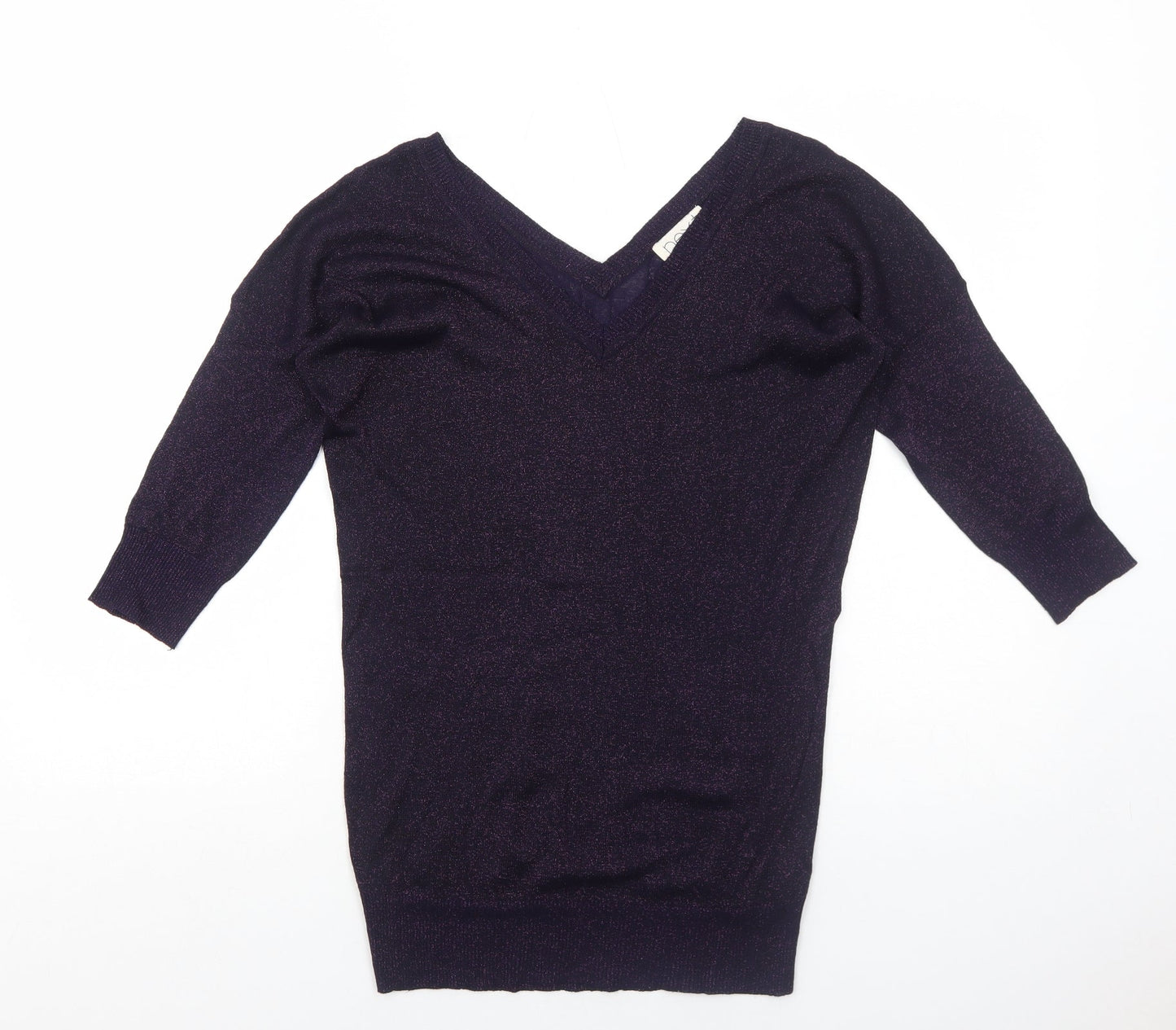 Womens UK Size 8 NEXT Purple Pullover Jumper