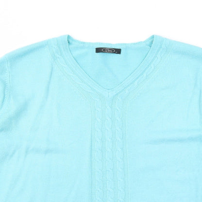Womens UK Size S Bonmarché Blue Pullover Jumper