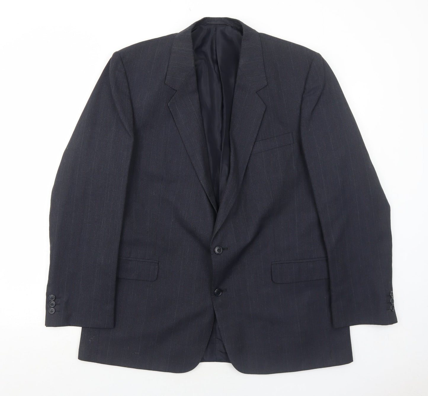 Mens UK Size 44 Classics Regular Blue Suit Jacket