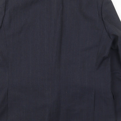 Mens UK Size 44 Classics Regular Blue Suit Jacket