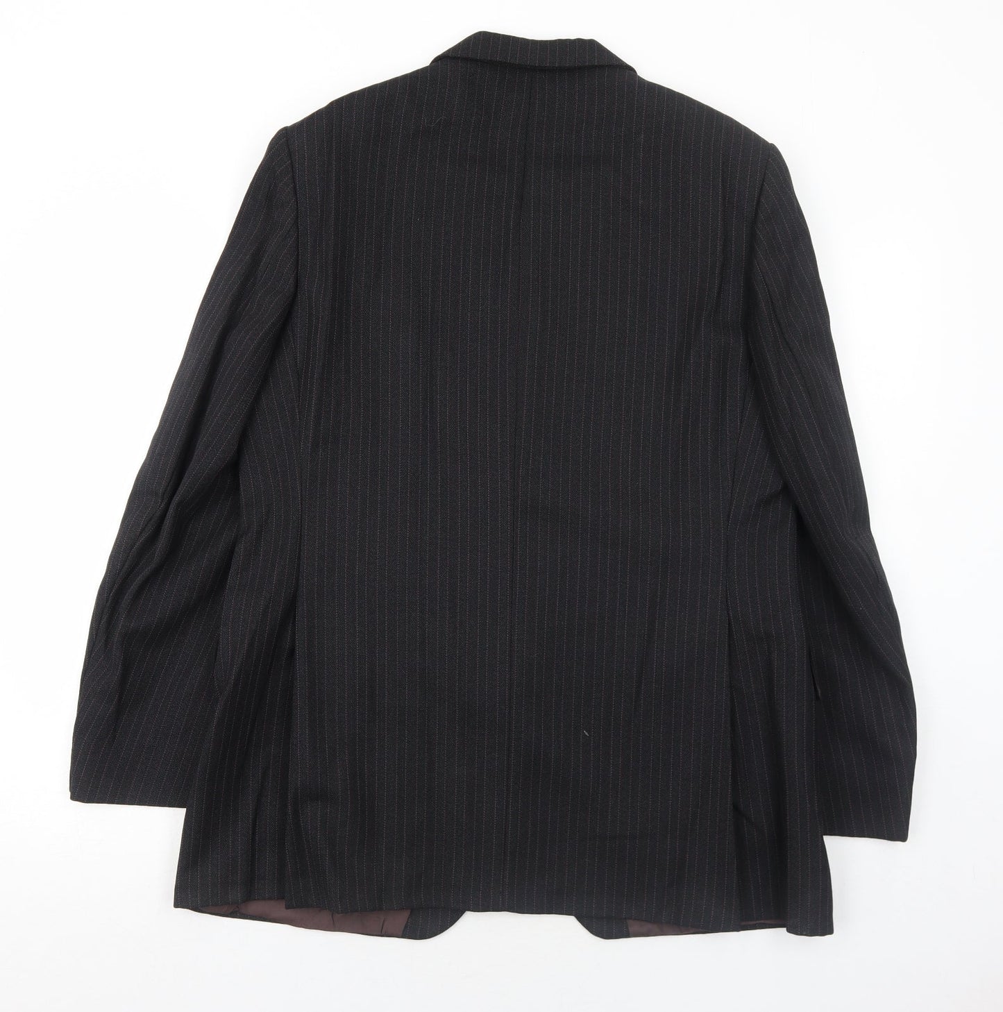 Mens UK Size 42 Maenson Regular Black Suit Jacket