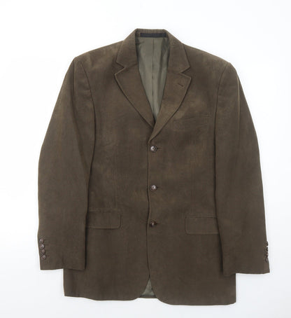 Mens UK Size 36 Marks and Spencer Regular Brown Suit Jacket