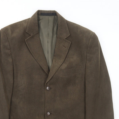Mens UK Size 36 Marks and Spencer Regular Brown Suit Jacket