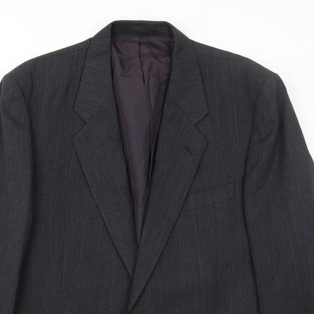Mens UK Size 42 C&A Regular Grey Suit Jacket