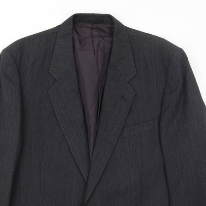 Mens UK Size 42 C&A Regular Grey Suit Jacket