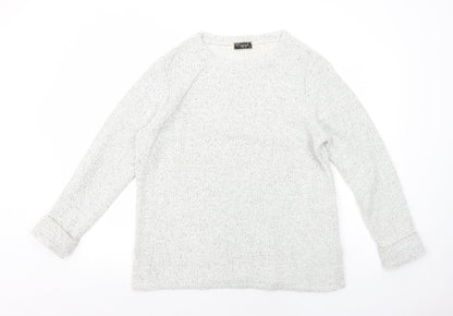 Womens UK Size 14 Originals White Pullover Jumper