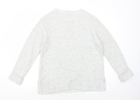 Womens UK Size 14 Originals White Pullover Jumper